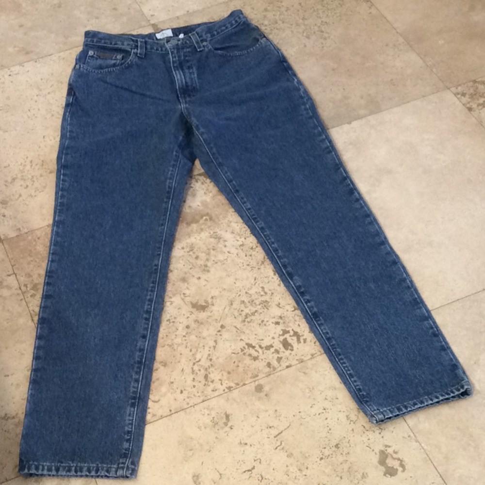 Calvin Klein high waisted jeans